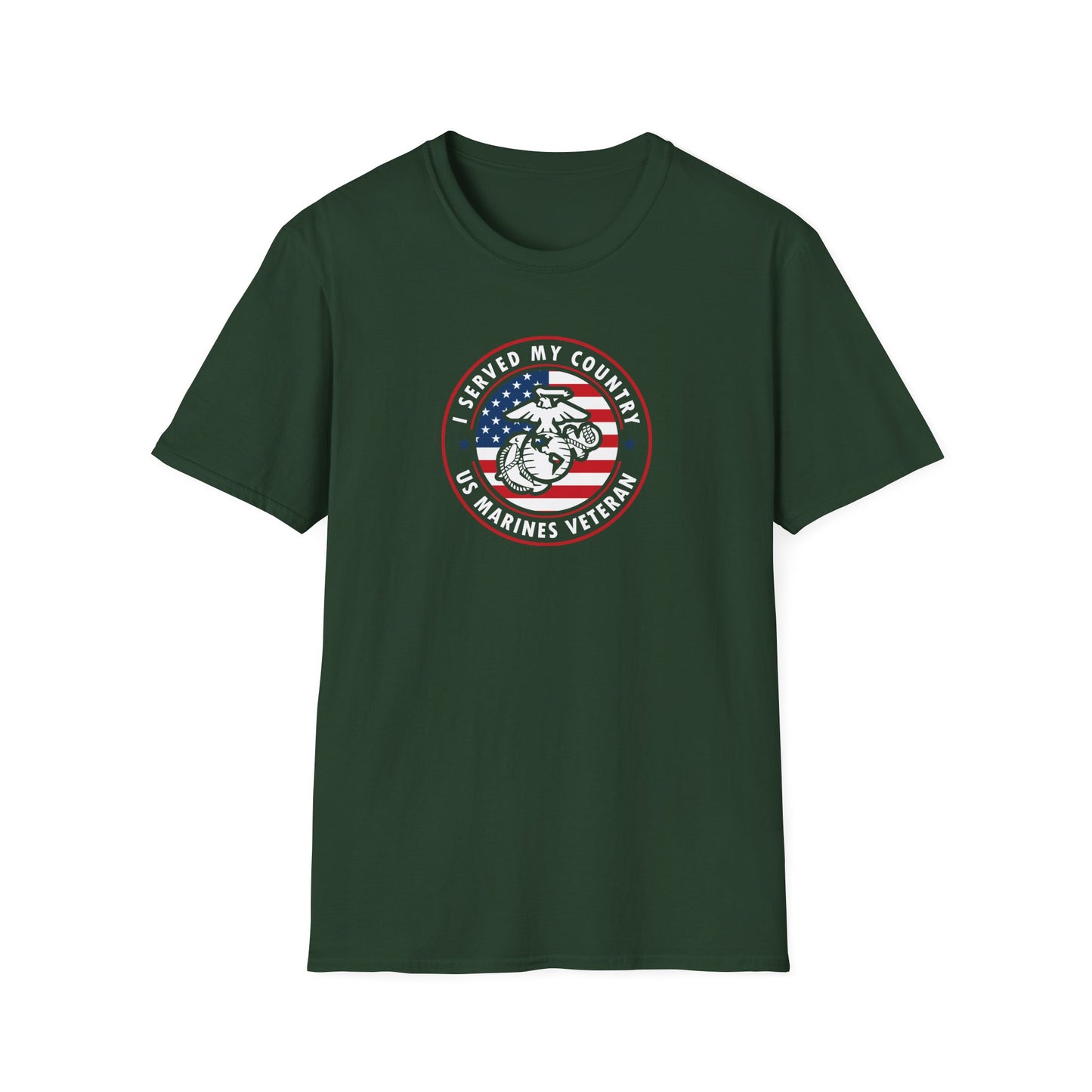 I Served My Country US Marines Veteran T-Shirt