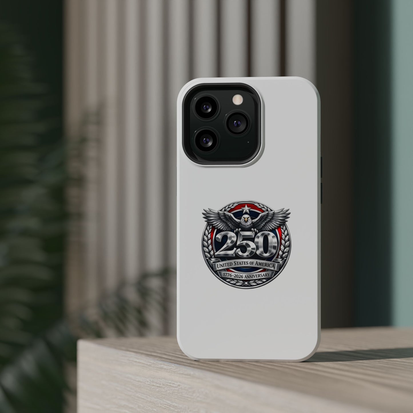 iPhone Magnetic Impact Case — 250th Anniversary Eagle Badge Design