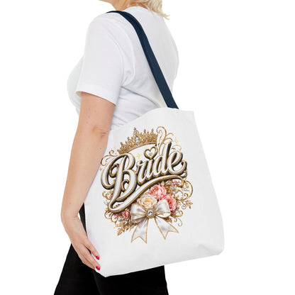 Bride Tote Bag — Bridal Shower, Bachelorette & Wedding Day Gift