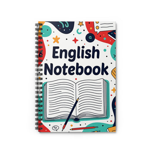 English Notebook - Ruled Line