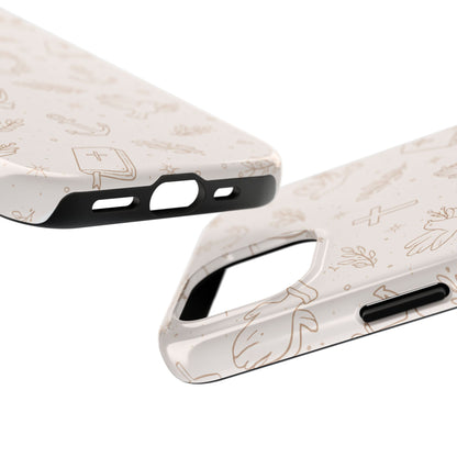 Symbols of Grace Phone Case | Christian Floral iPhone Case