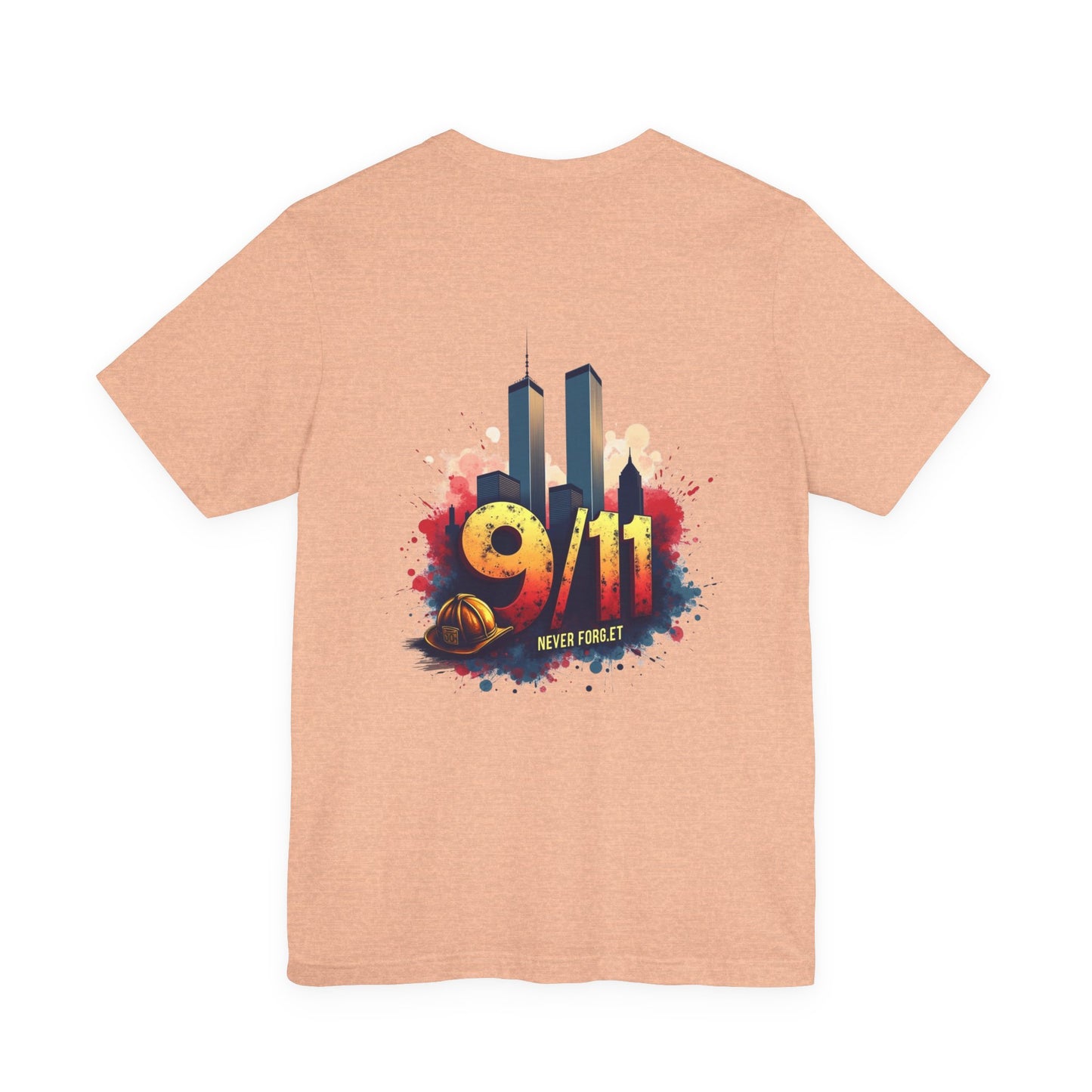 9/11 Memorial T-Shirt — Never Forget Tribute Tee