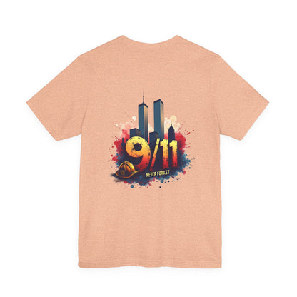 9/11 Memorial T-Shirt — Never Forget Tribute Tee