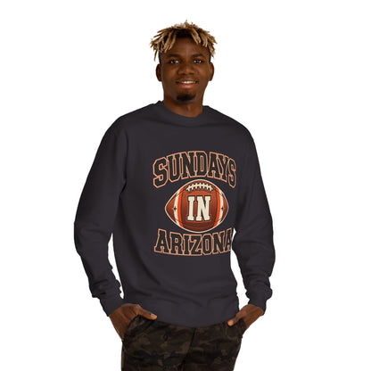 Sundays in Arizona Football Sweatshirt