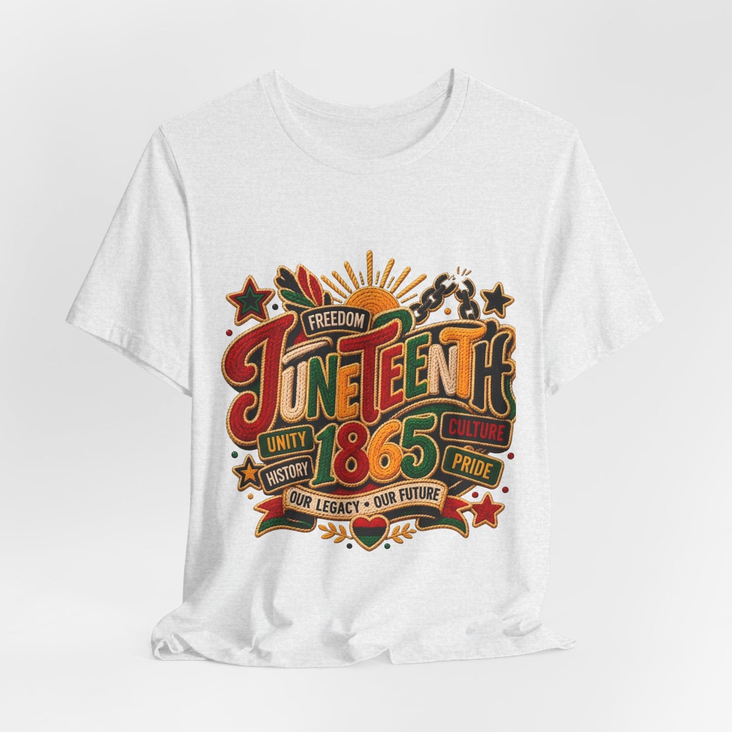 Juneteenth 1865 Celebration T-Shirt — Freedom, Unity & Pride Tee