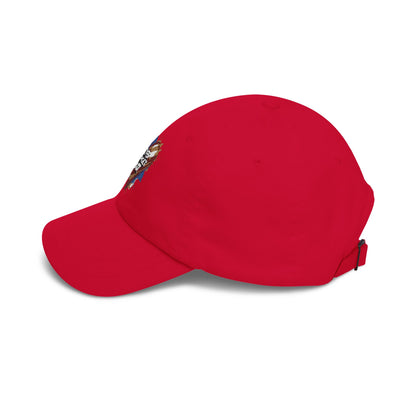 Dad Cap - "Never Forget 9/11" Heart American Flag Tribute Cap