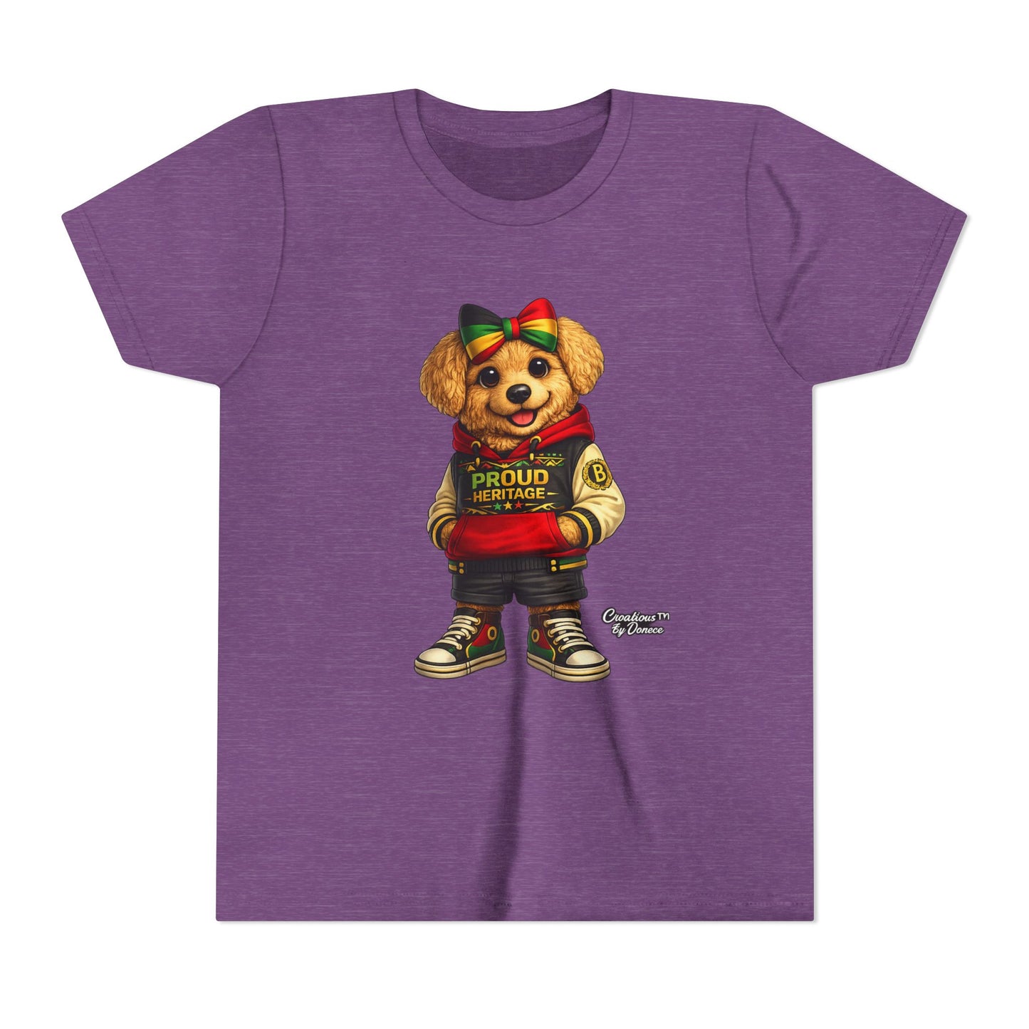 Kids Rasta Bear 'Proud Heritage' Tee