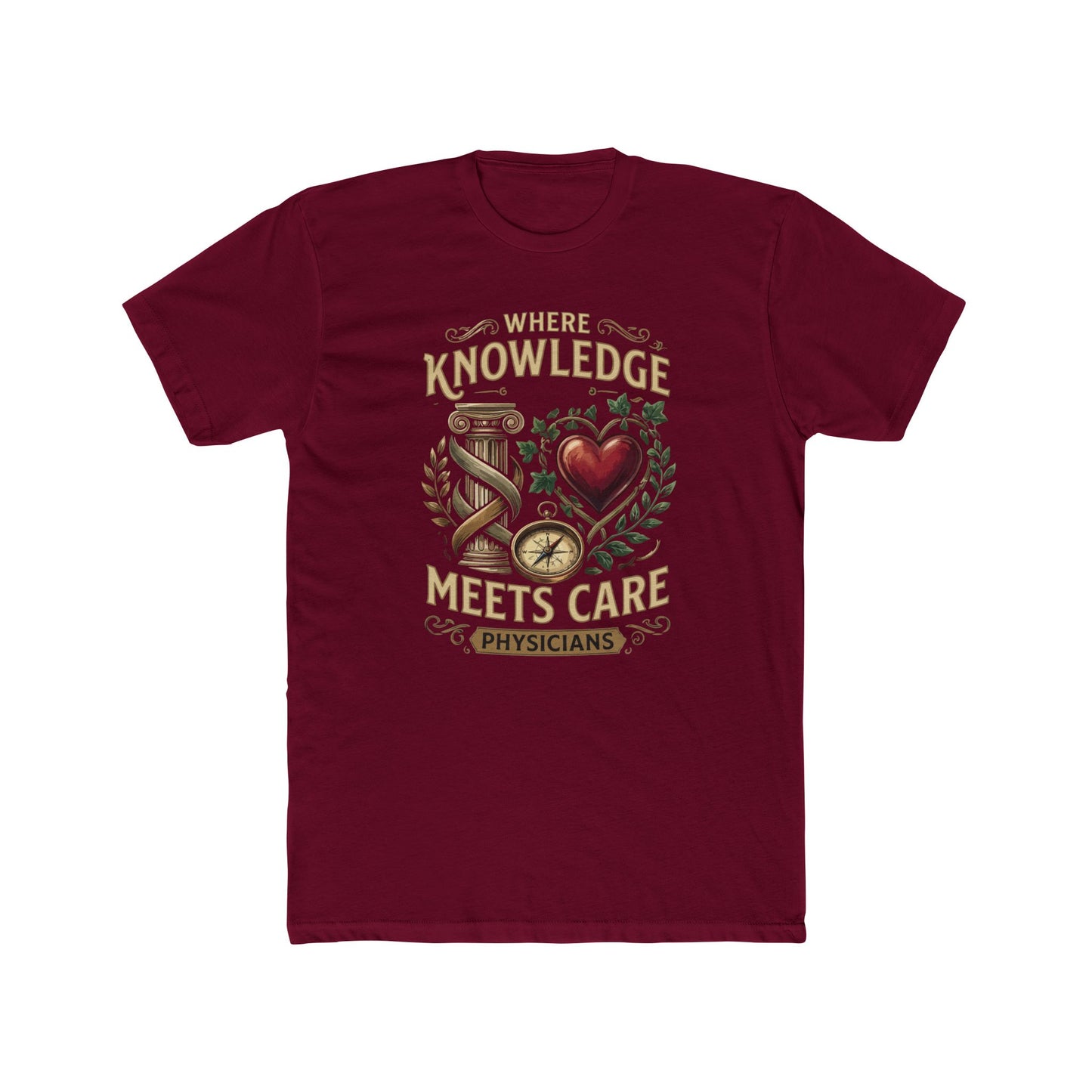 Physicians 'Where Knowledge Meets Care' Medical T‑Shirt