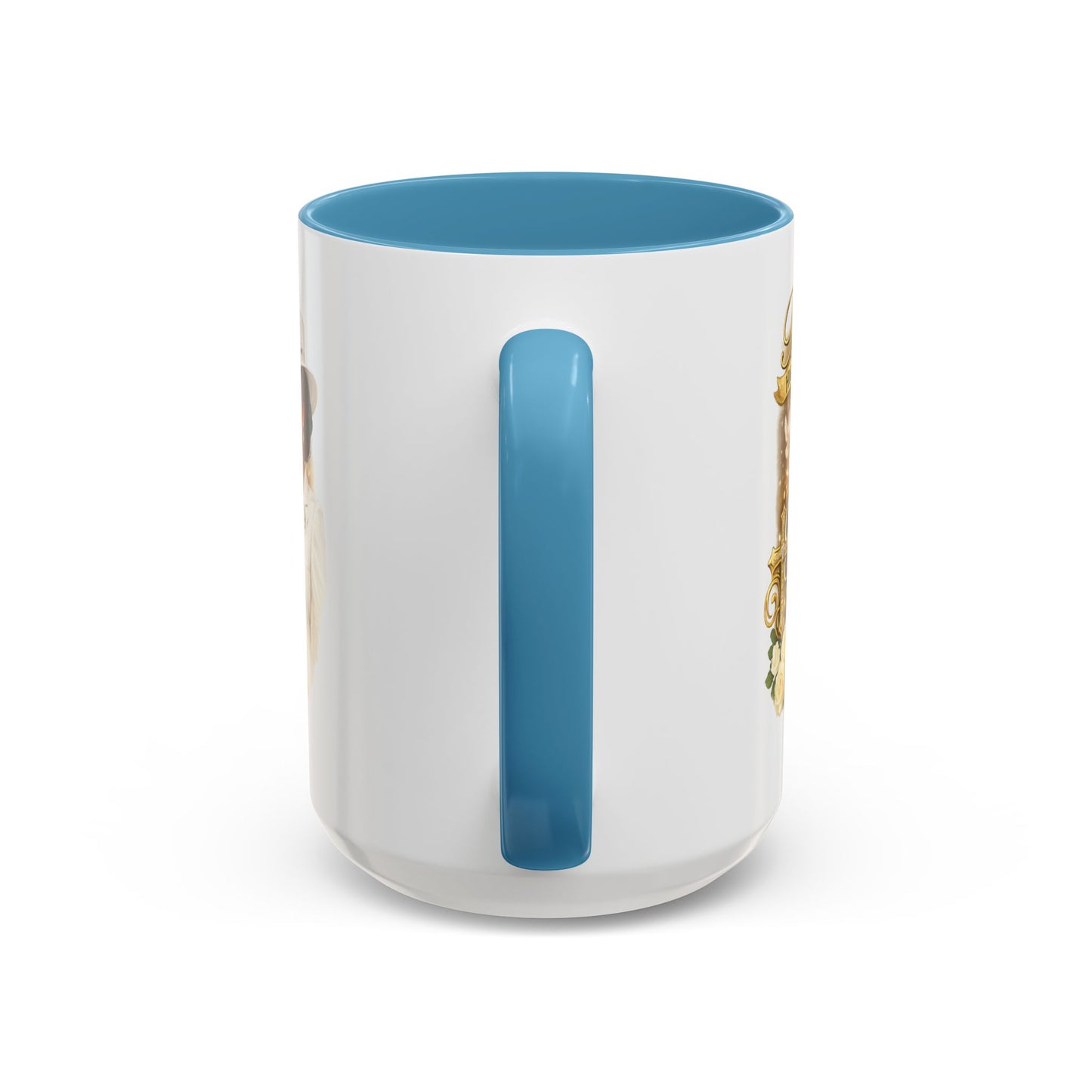 First Lady Inspirational Coffee Mug — "Blessed & Highly Favored" Accent Ceramic Mug