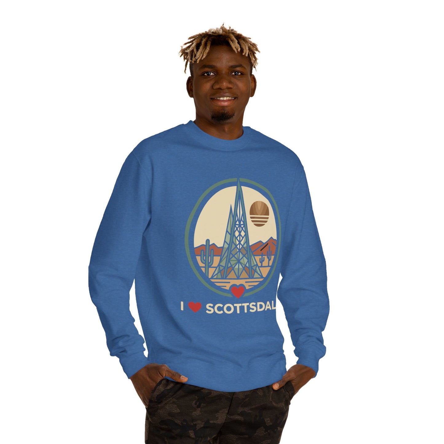 I  Scottsdale Sweatshirt — Desert Retro Crewneck