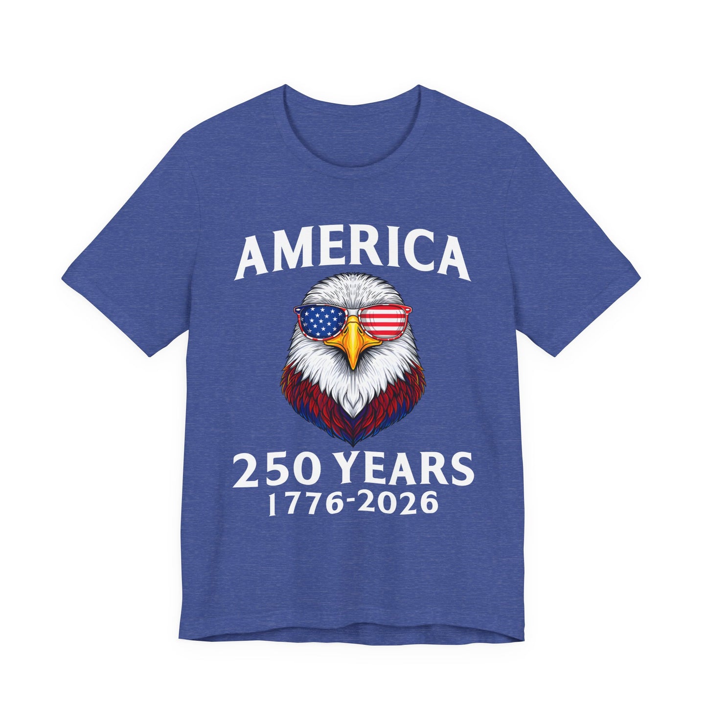America 250 Years Tee — Patriotic Bald Eagle 1776-2026 T-Shirt