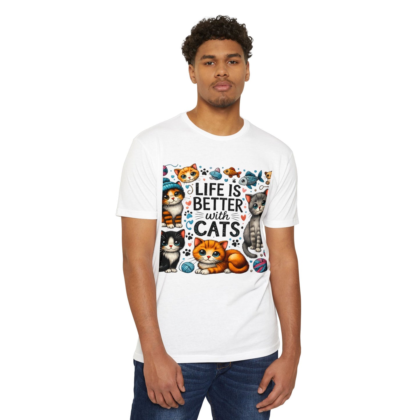 Life Is Better With Cats T-Shirt