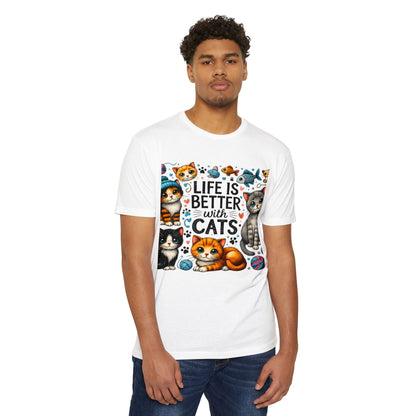 Life Is Better With Cats T-Shirt