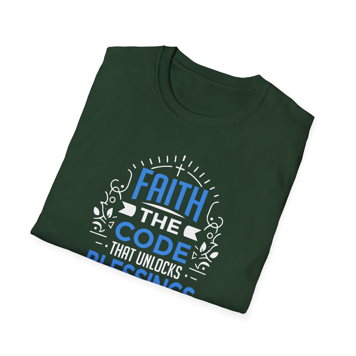 Faith The Code That Unlocks Blessings T-Shirt