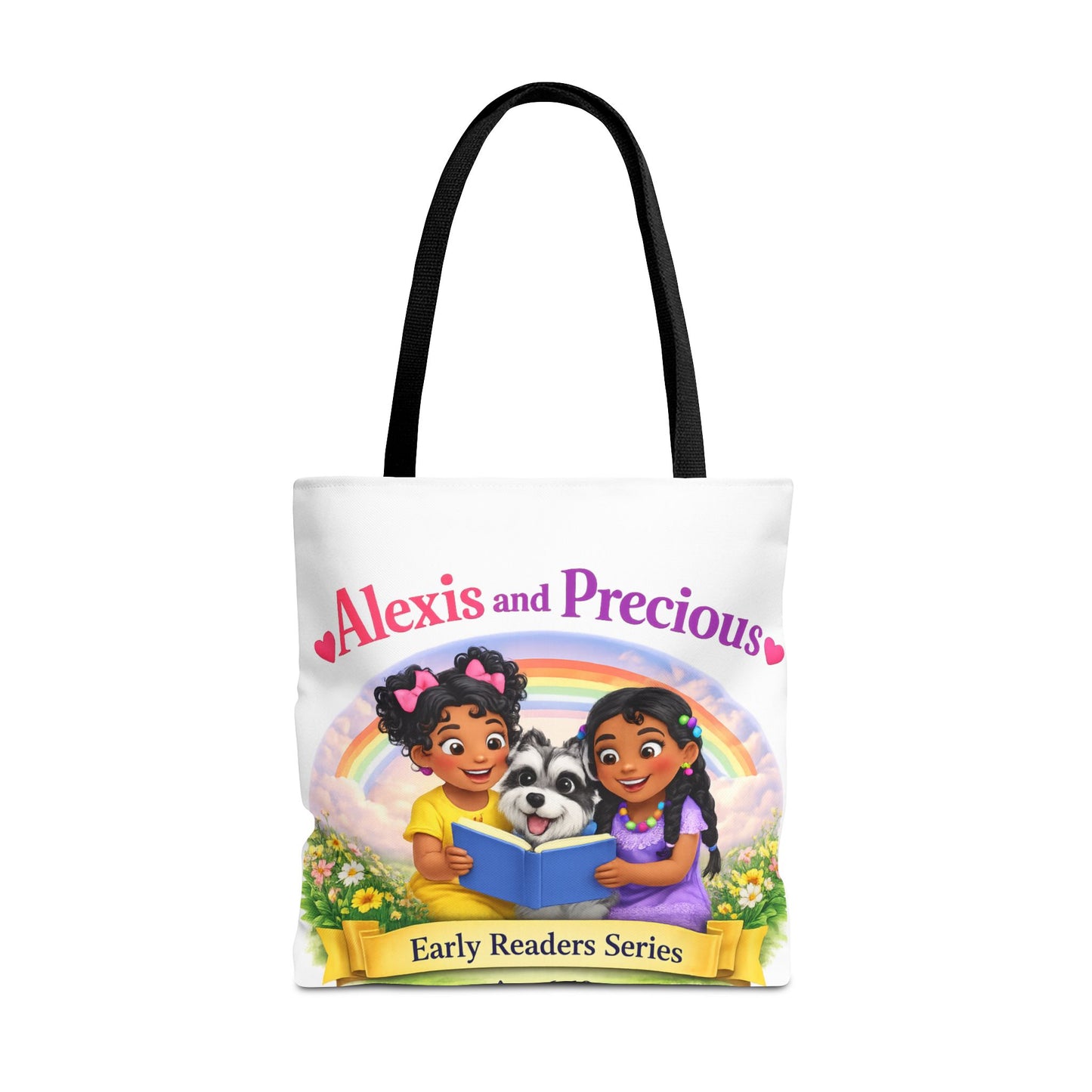 Children's Tote Bag – "Alexis and Precious" Early Readers Book Design