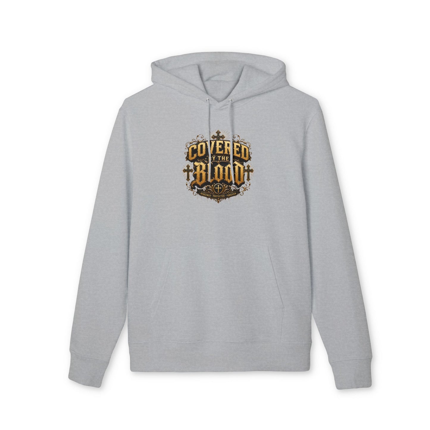 Covered by the Blood Hoodie — Christian Faith Graphic Pullover