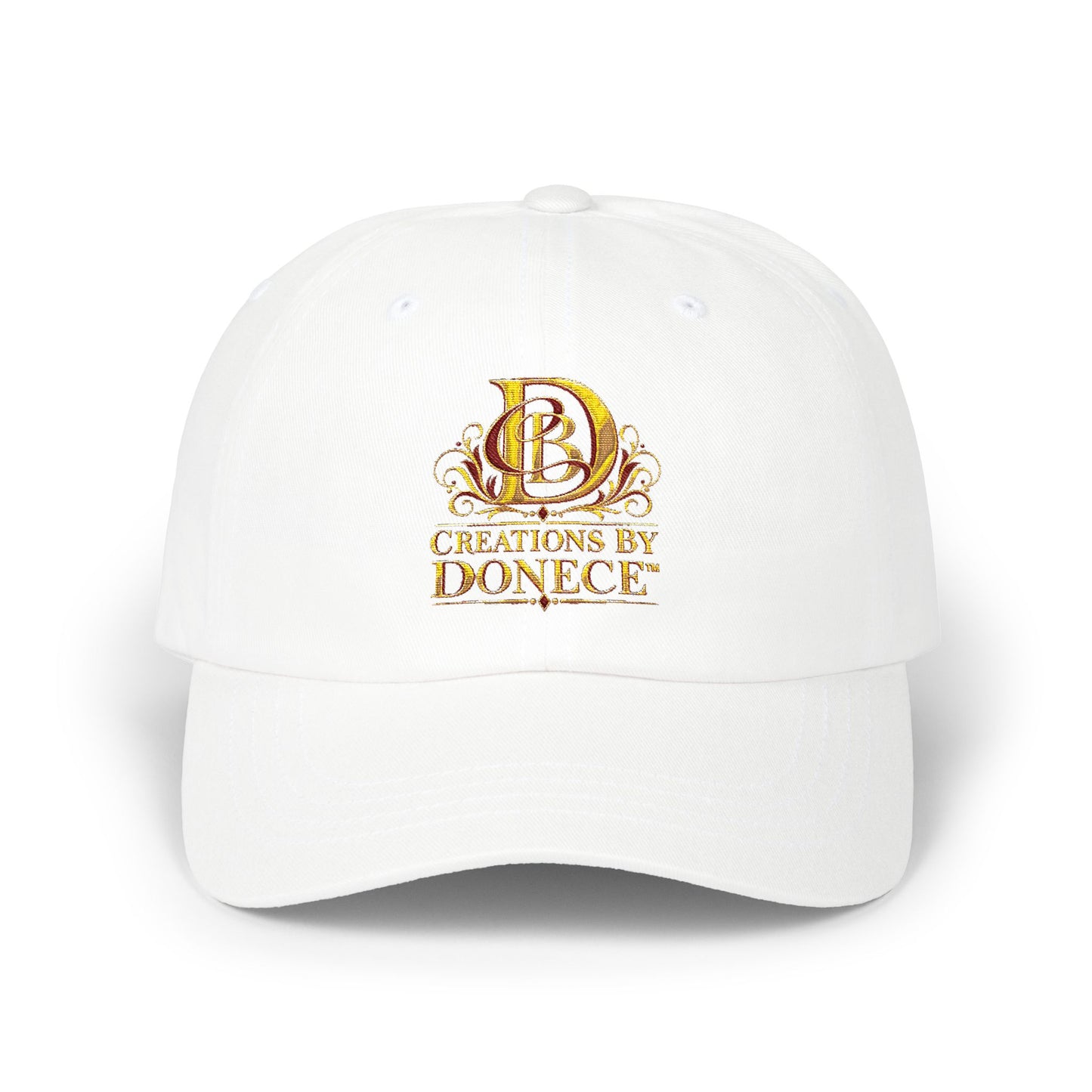 Embroidered 'Creations By Donelle' Classic Dad Cap