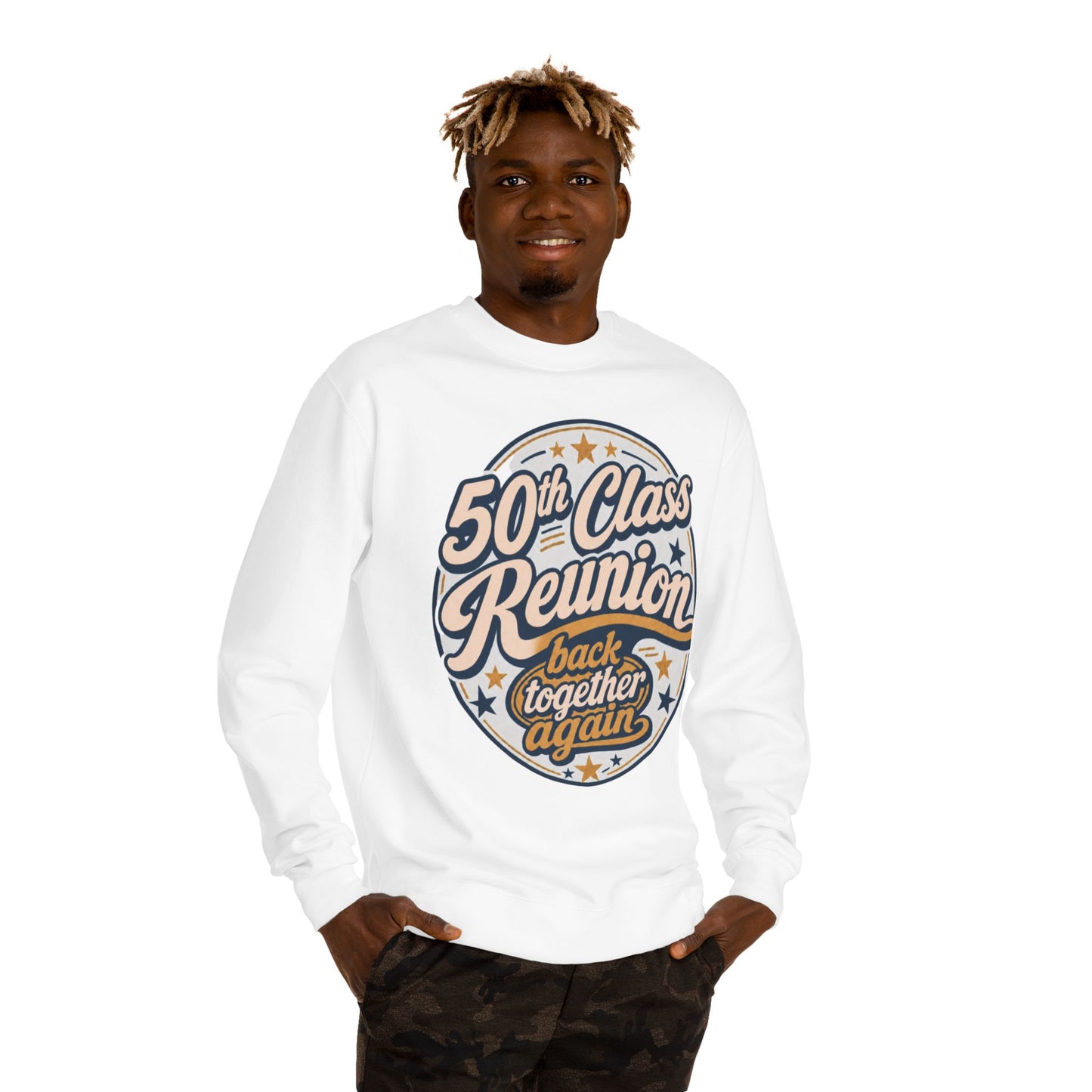 50th Class Reunion Sweatshirt — "Back Together Again" Reunion Crew