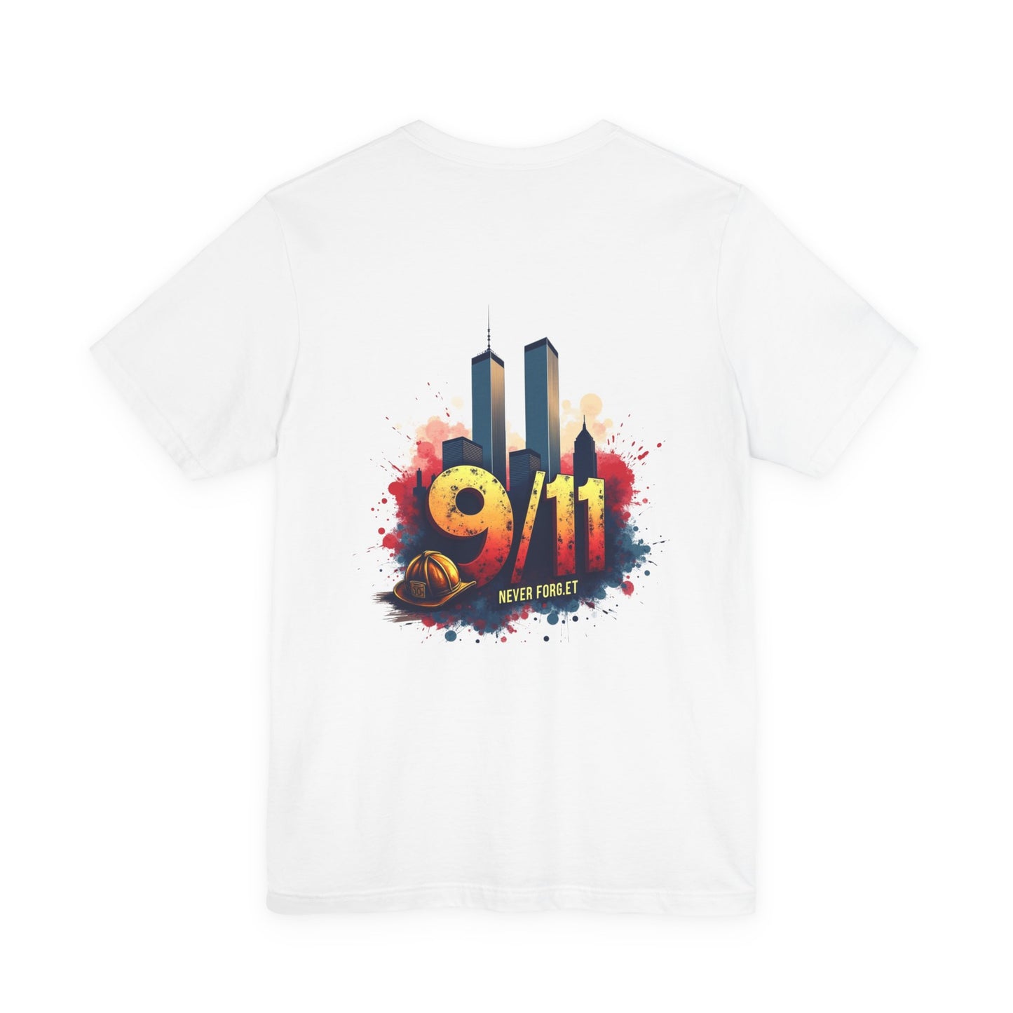 9/11 Memorial T-Shirt — Never Forget Tribute Tee