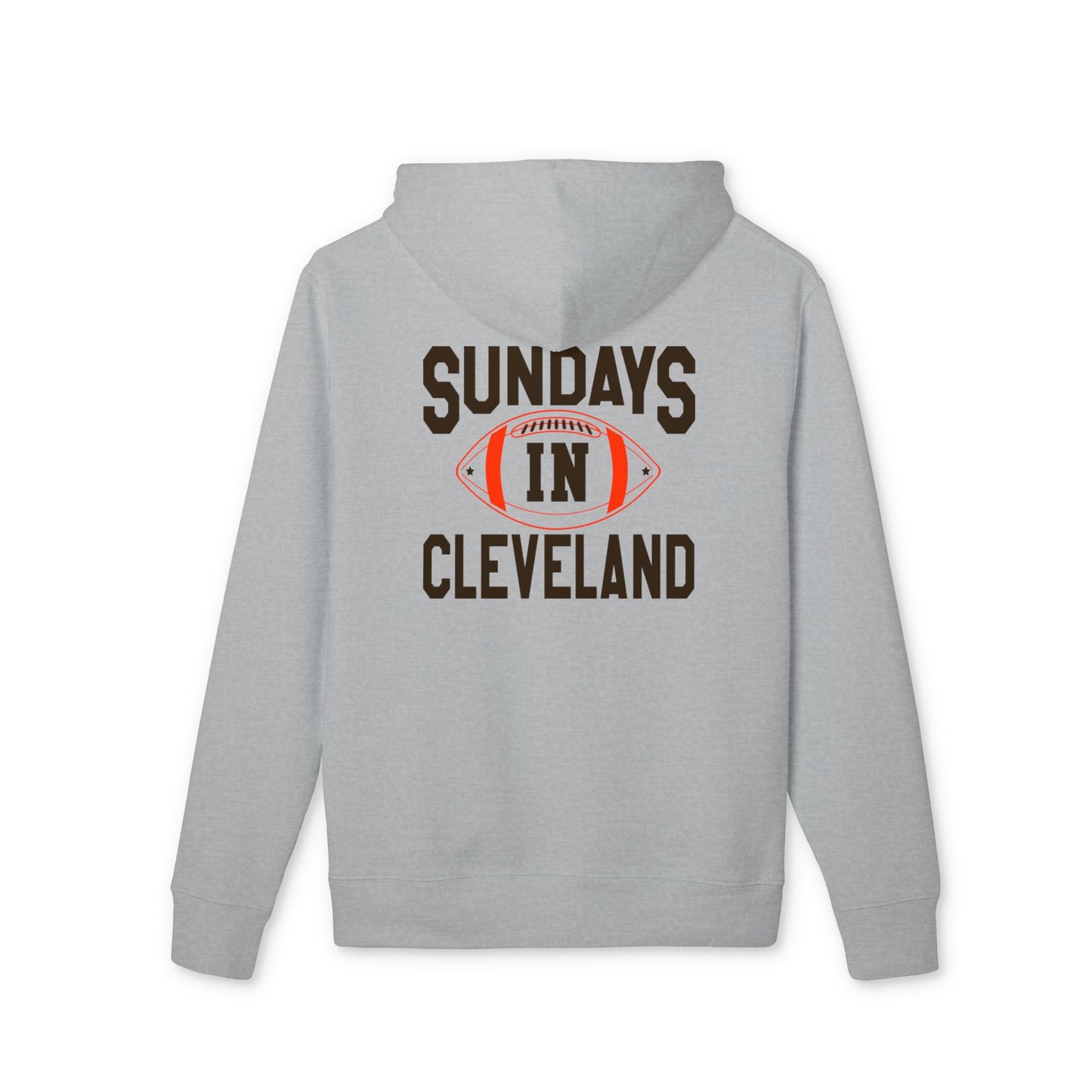 Sundays in Cleveland Football Hoodie — Game Day Cleveland Browns Pullover