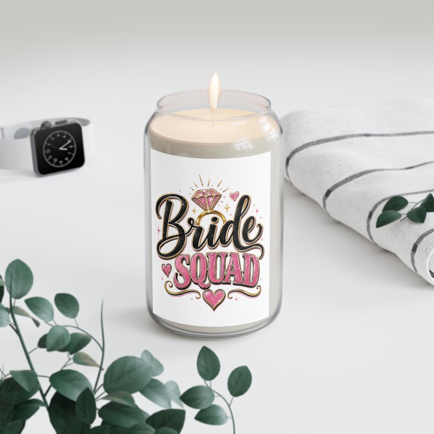 Bride Squad Scented Soy Candle — 13.75oz Bachelorette Gift