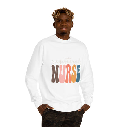 Registered Nurse Retro Crewneck Sweatshirt