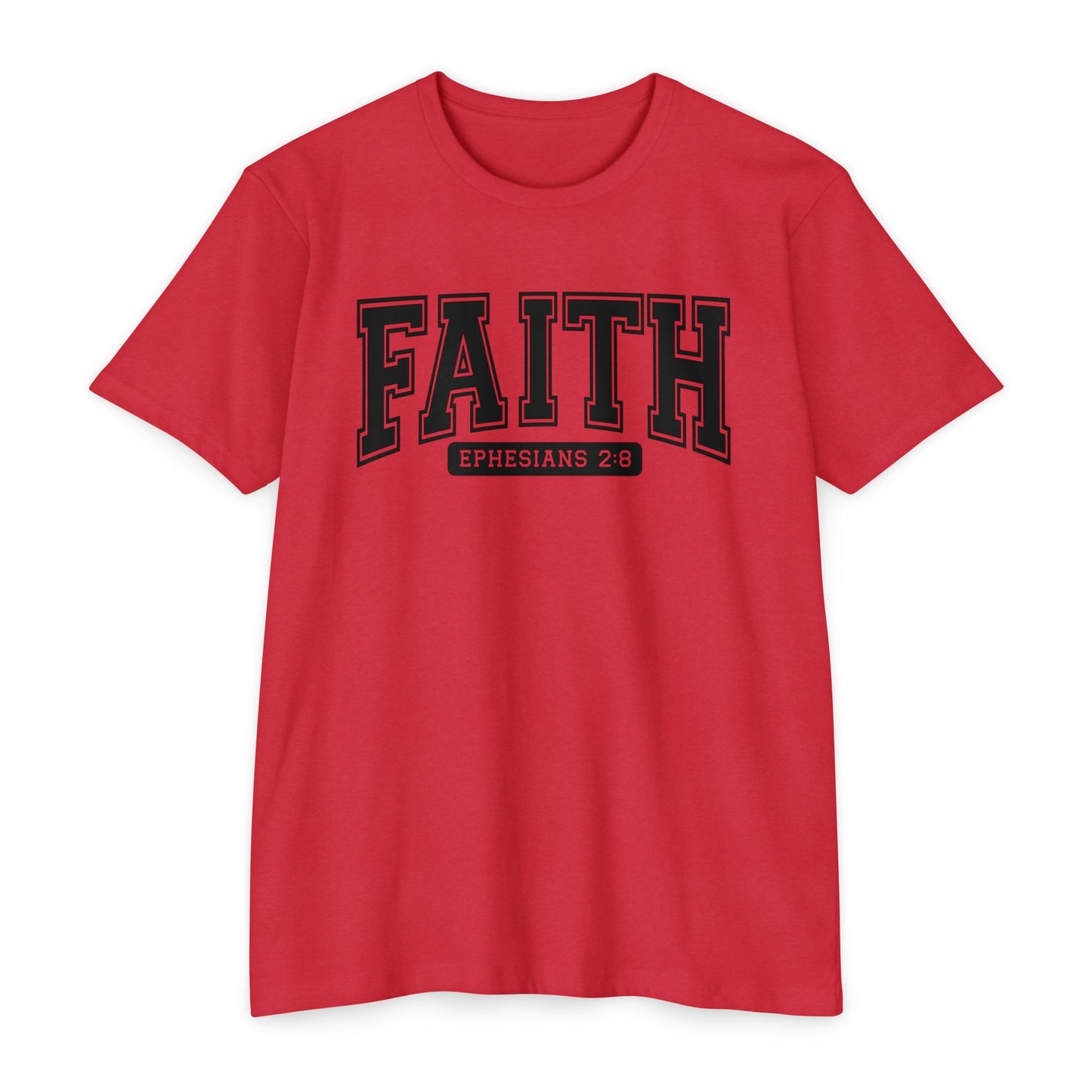 Faith Ephesians 2:8 Tee — Inspirational Christian T-Shirt