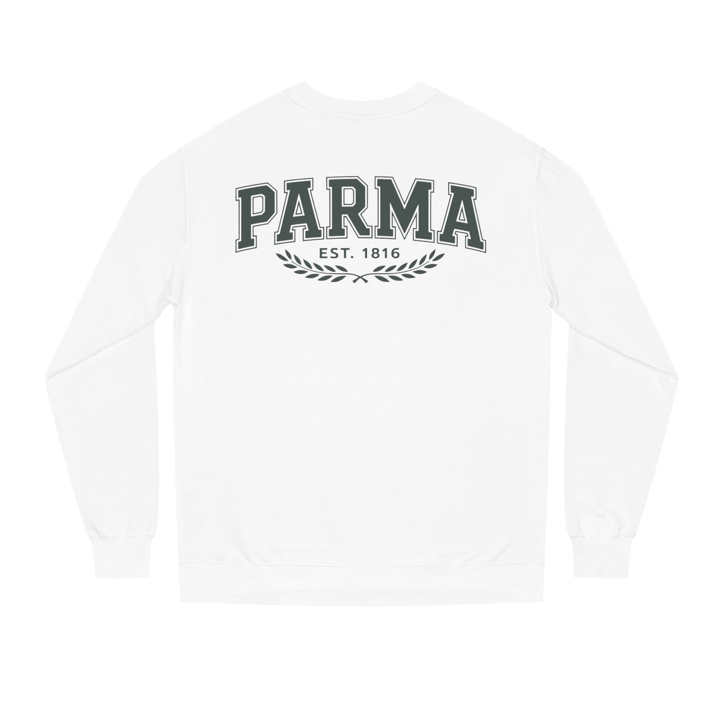 Parma Vintage Crewneck Sweatshirt — 'PARMA EST. 1816' Collegiate Pullover