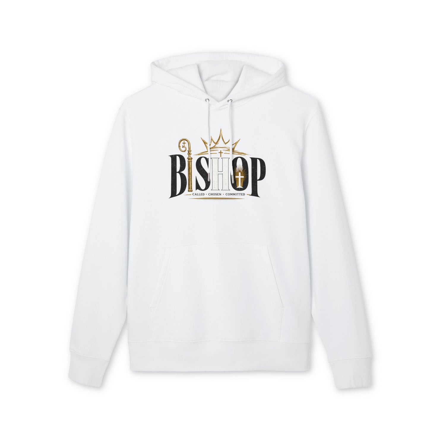 Bishop Crown Logo Hoodie — Royal Church Leader Apparel