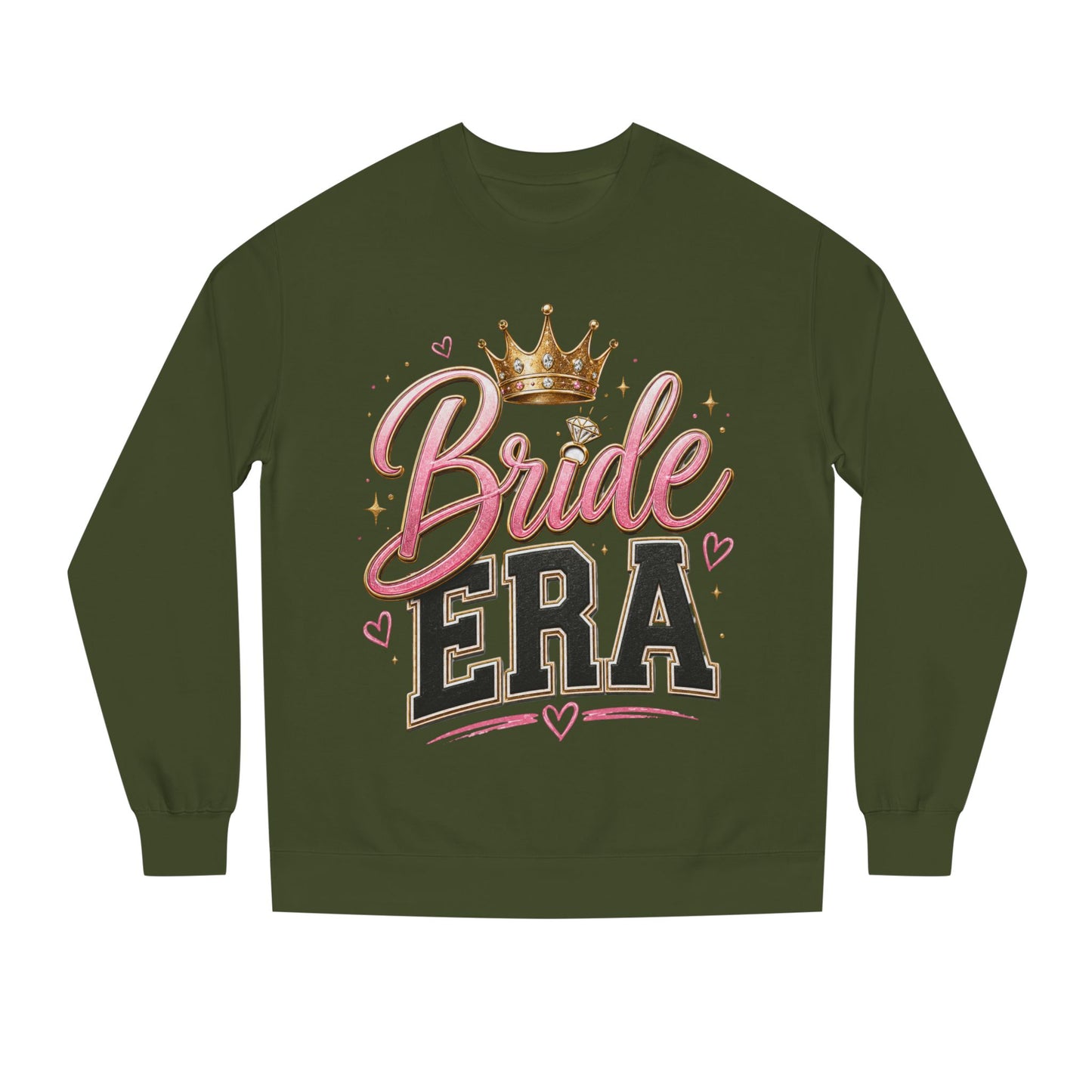 Bride Era Sweatshirt — Bachelorette Crewneck with Crown Graphic
