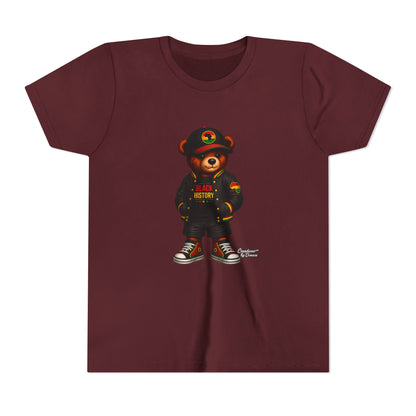 Kids 'Black History' Streetwear Bear Tee