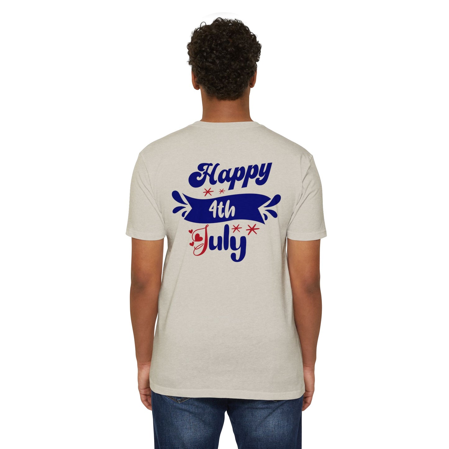 Happy 4th of July T-Shirt — Patriotic Independence Day Tee