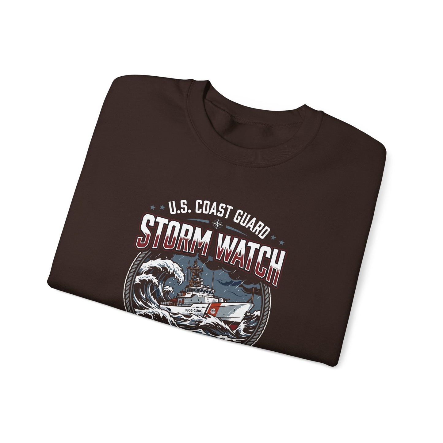 U.S Coast Guard Storm Watch Semper Paratus Sweatshirt