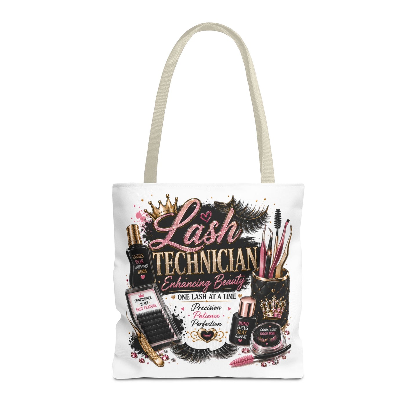 Lash Technician Tote Bag – Beauty Tools Makeup Artist Gift