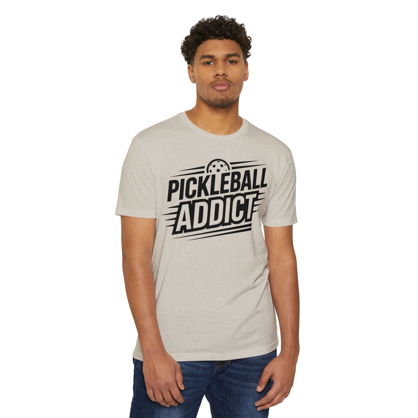 T-Shirt — Pickleball Addict Graphic Tee