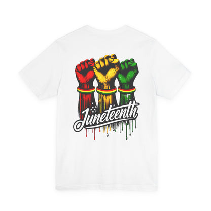 Juneteenth Fist T-Shirt — Black Liberation Pride Tee