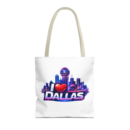 Dallas Skyline Tote Bag – I  Dallas Cityscape Carryall