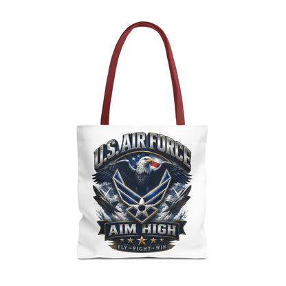 U.S. Air Force Aim High Tote Bag — Patriotic Eagle Military Tote