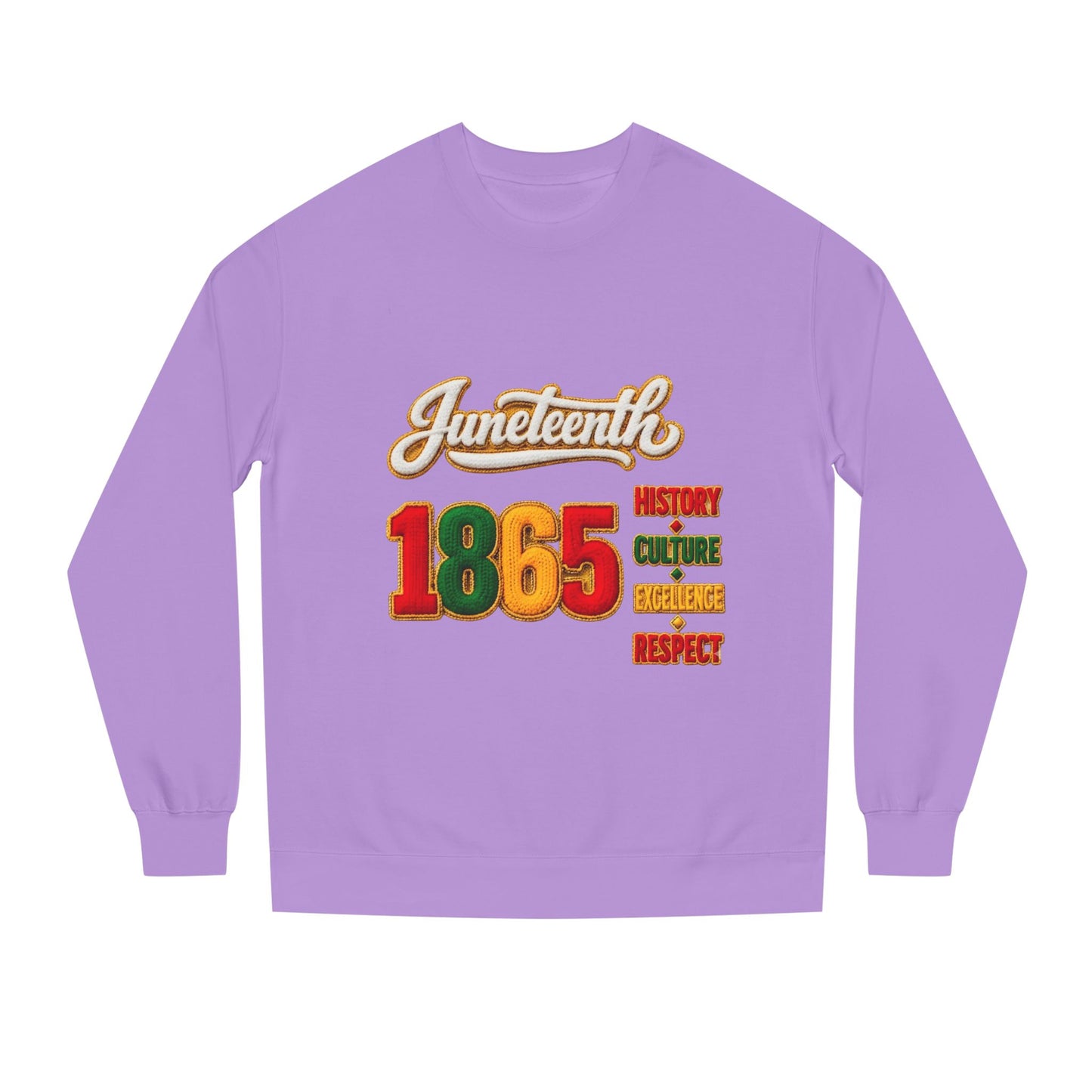 Juneteenth 1865 Sweatshirt — History • Culture • Resilience • Respect