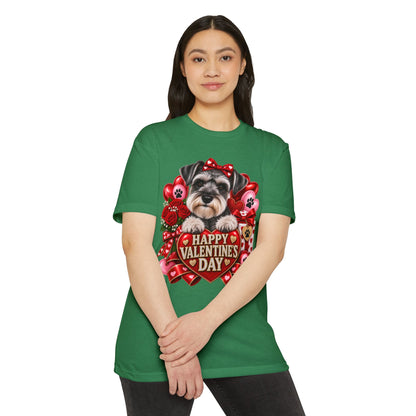Valentine's Day Schnauzer T-Shirt