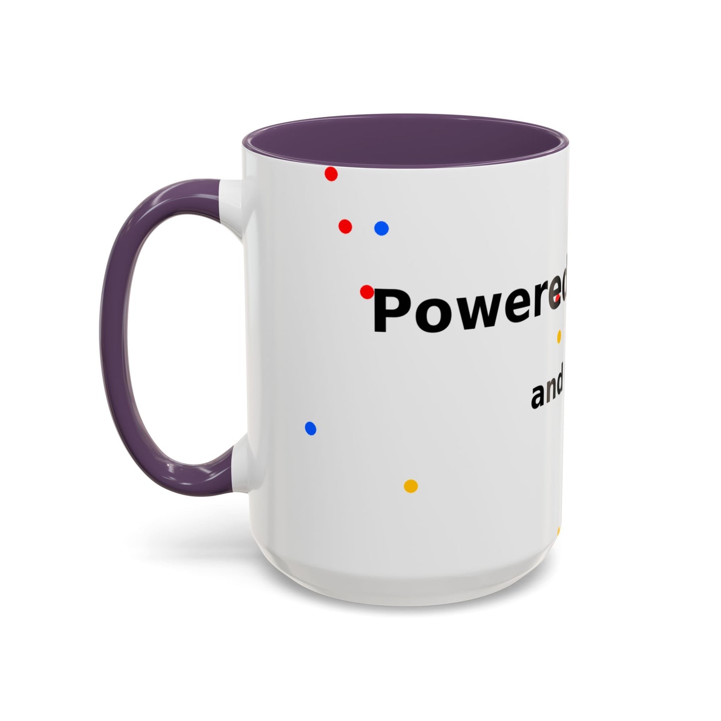 ADHD and Coffee Accent Mug — Funny Neurodivergent Gift (11/15oz)