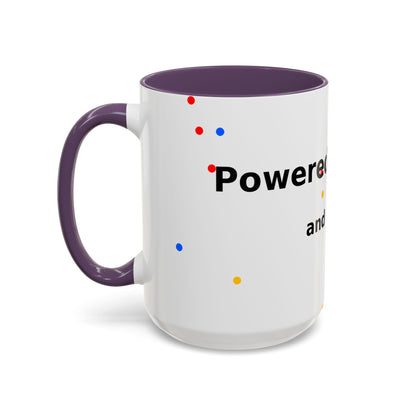 ADHD and Coffee Accent Mug — Funny Neurodivergent Gift (11/15oz)