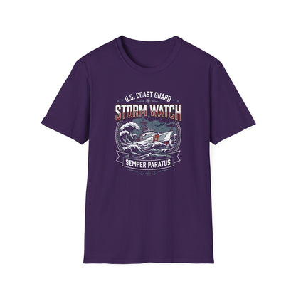 U.S Coast Guard Storm Watch Semper Paratus T-Shirt
