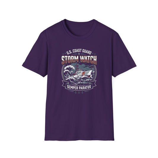 U.S Coast Guard Storm Watch Semper Paratus T-Shirt