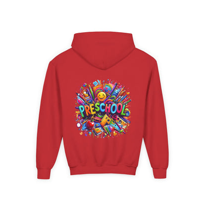 Preschool Kids Hoodie — Colorful Back-to-School Preschool Design