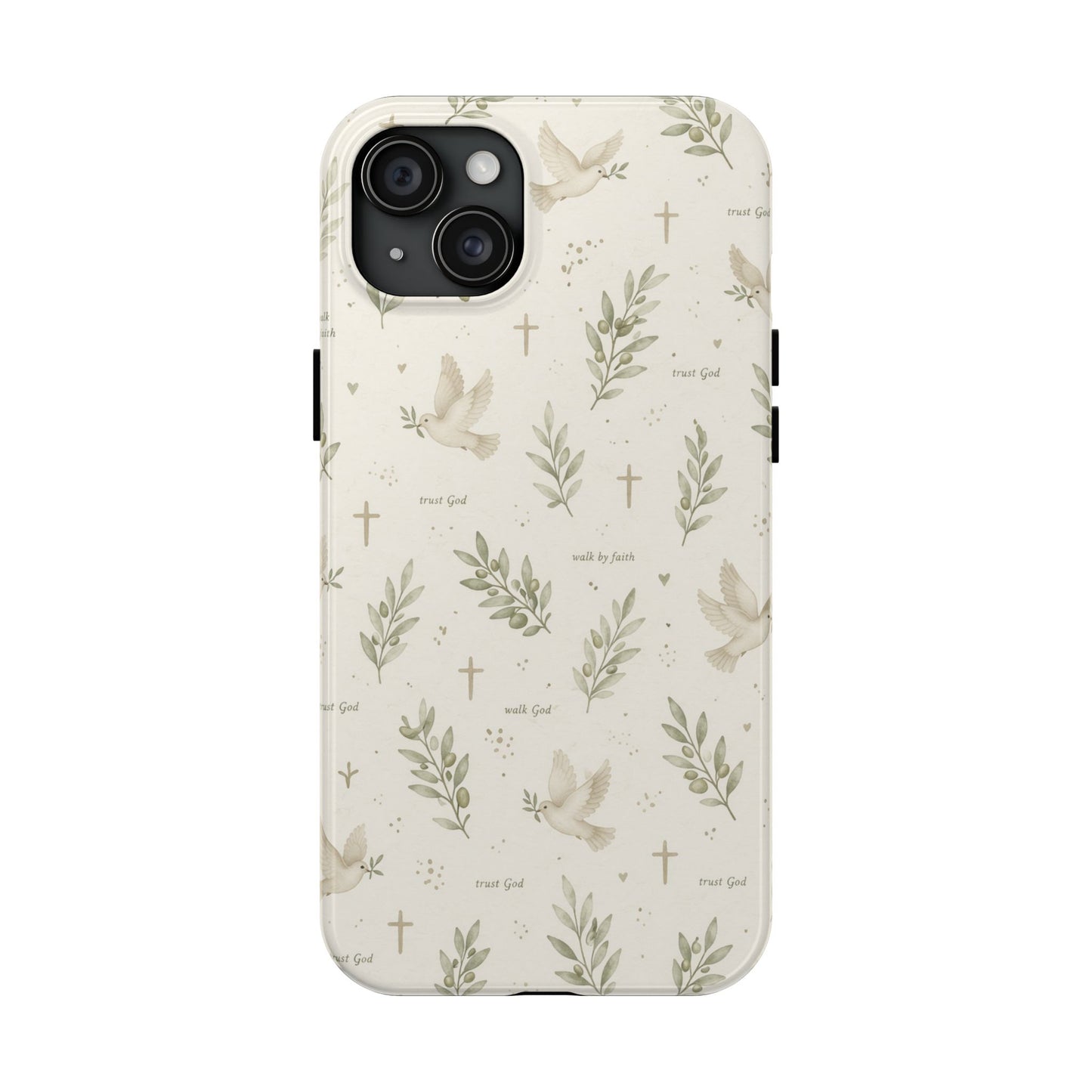 Walk By Faith Phone Case | Christian Floral iPhone Case