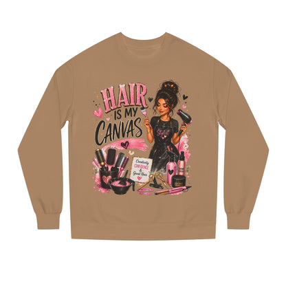 Hair Is My Canvas Sweatshirt