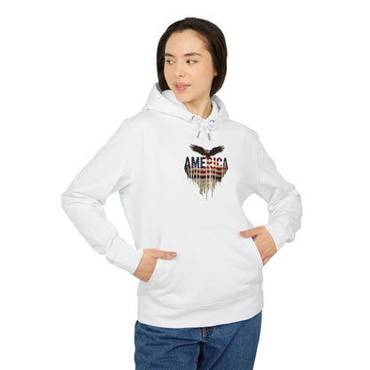American Eagle Flag Hoodie — Patriotic USA Graphic Pullover