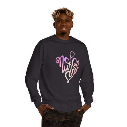 Nurse Heart Stethoscope Sweatshirt