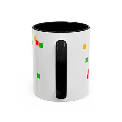 Autism Proud Mom Accent Coffee Mug – 11/15oz Color Accent